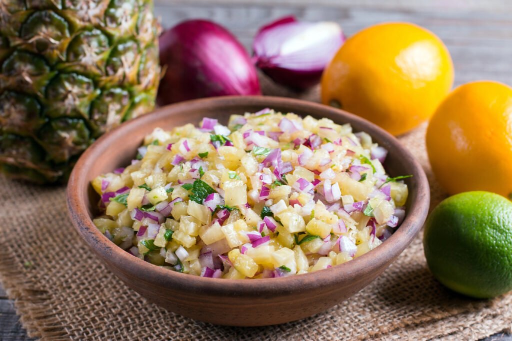 Smoky Pineapple Habanero Salsa Recipe